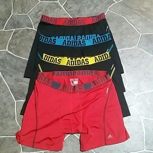Bundle of size large Adidas boxer briefs